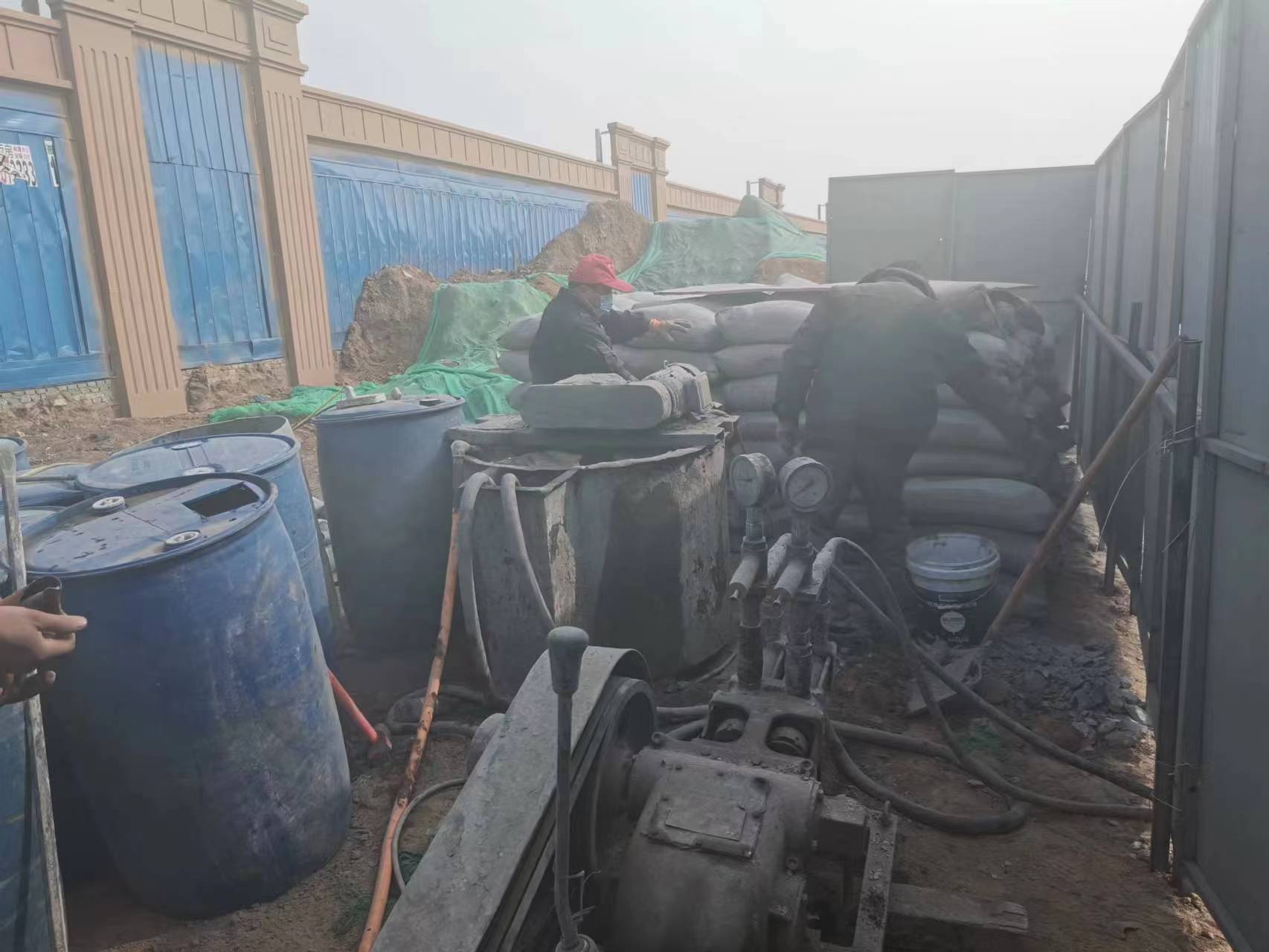 云阳地基沉降注浆加固